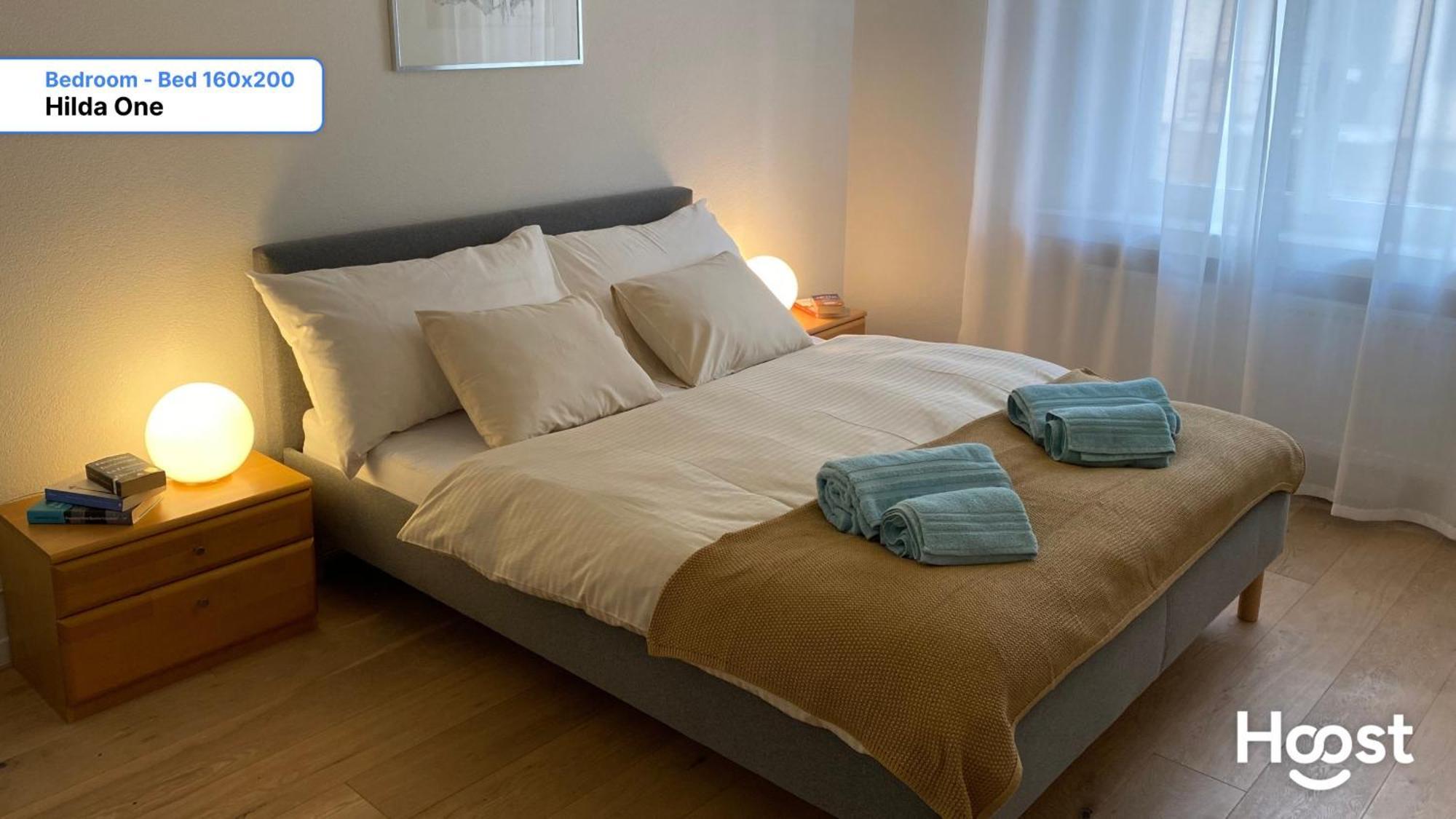 ציריך H1 With 4,5 Room, Bathroom, Kitchen, Central, Quiet & Modern With Office מראה חיצוני תמונה