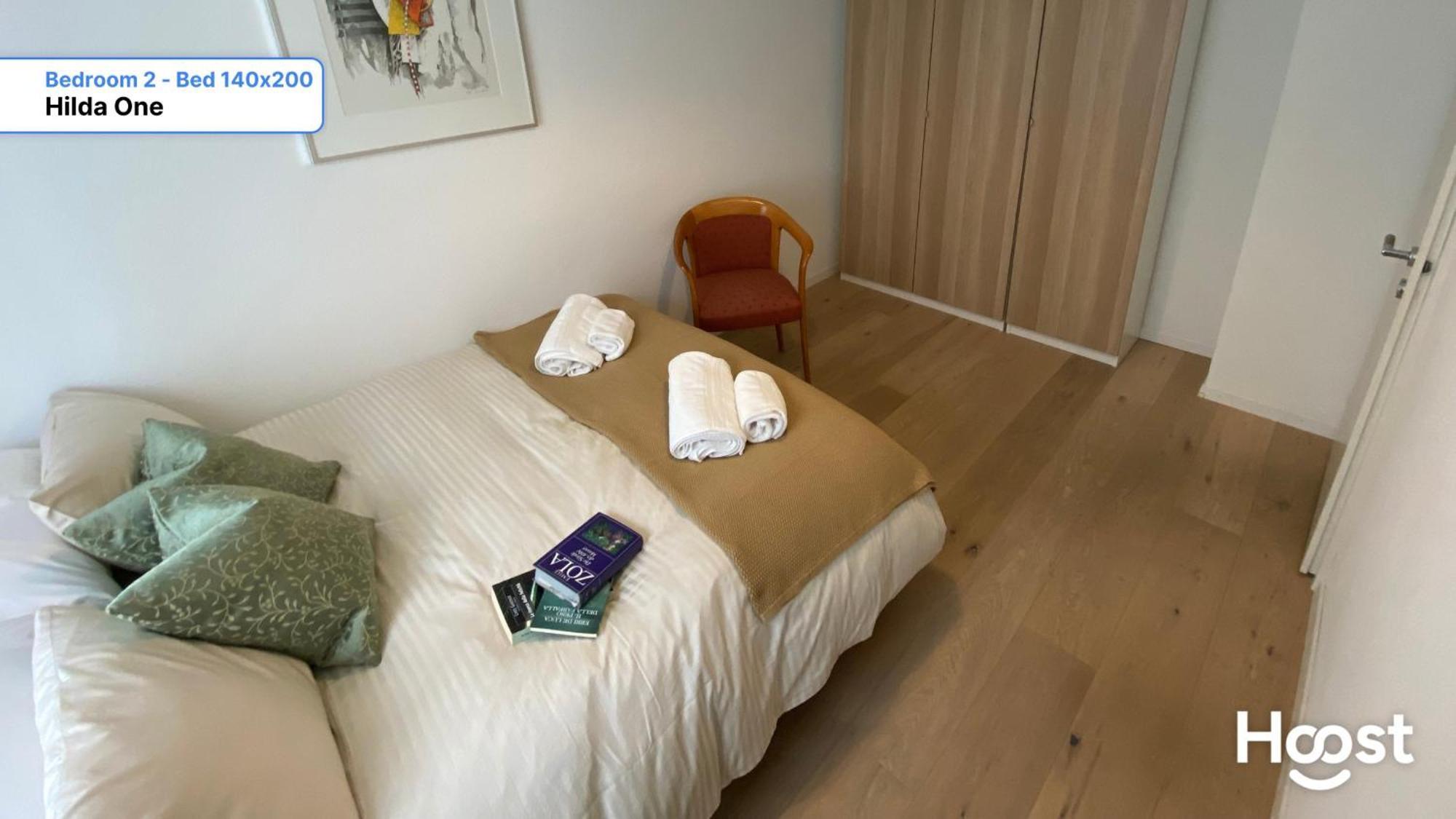 ציריך H1 With 4,5 Room, Bathroom, Kitchen, Central, Quiet & Modern With Office מראה חיצוני תמונה