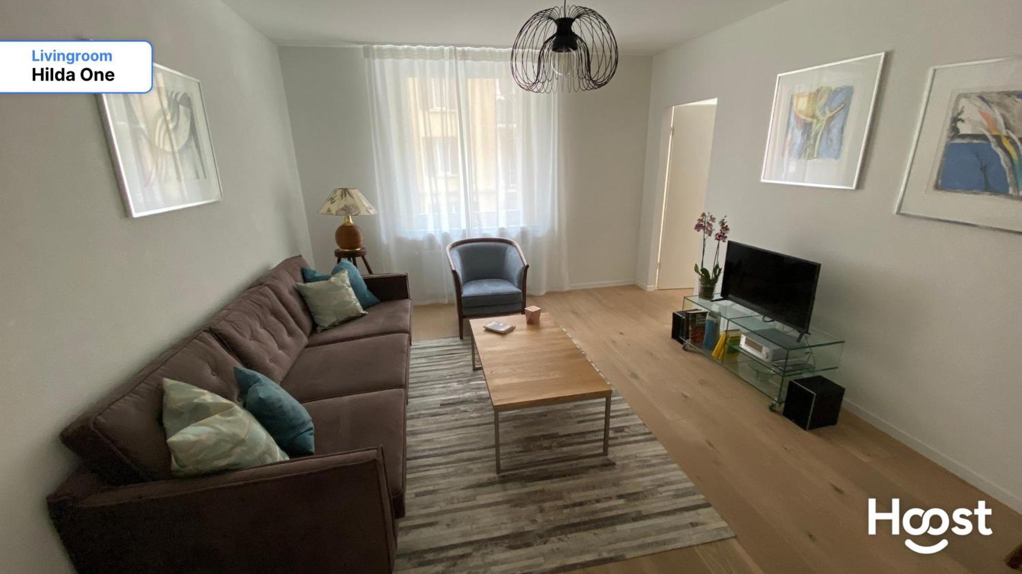 ציריך H1 With 4,5 Room, Bathroom, Kitchen, Central, Quiet & Modern With Office מראה חיצוני תמונה